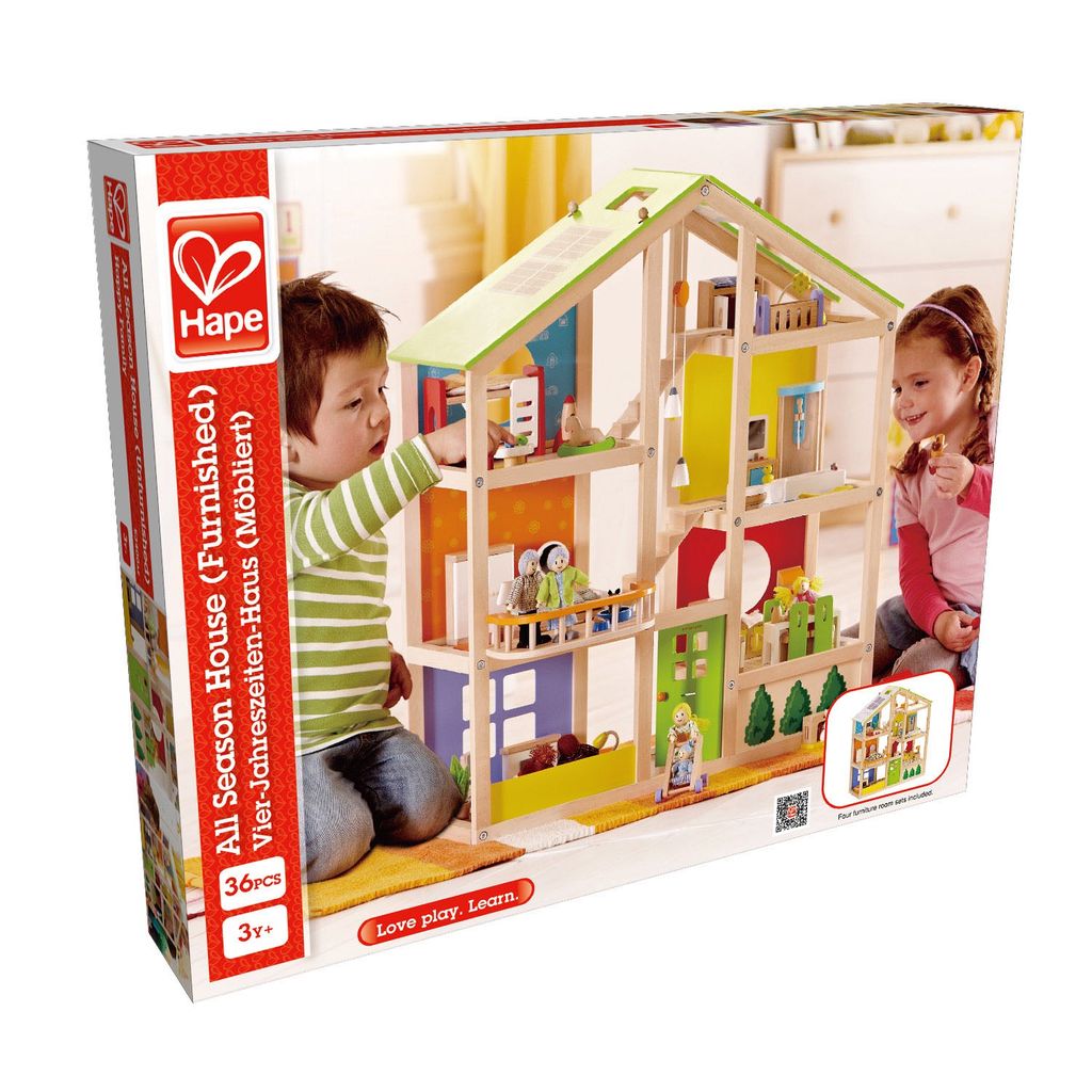 All Season Furnished Doll House