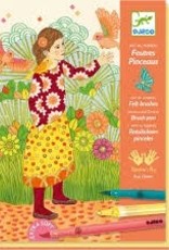 Djeco - Felt Brushes Kit: Spellbound