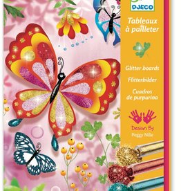 Djeco - Glitter Boards: Glittery Creatures