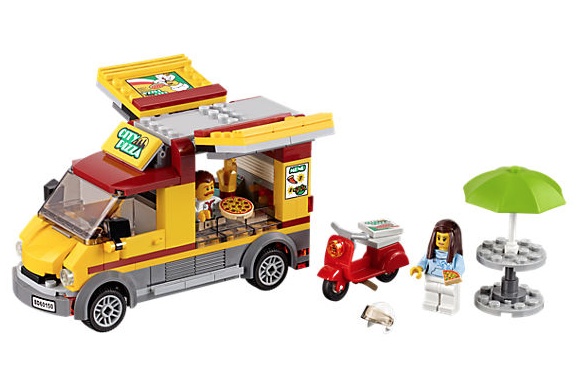 LEGO® City Pizza Van