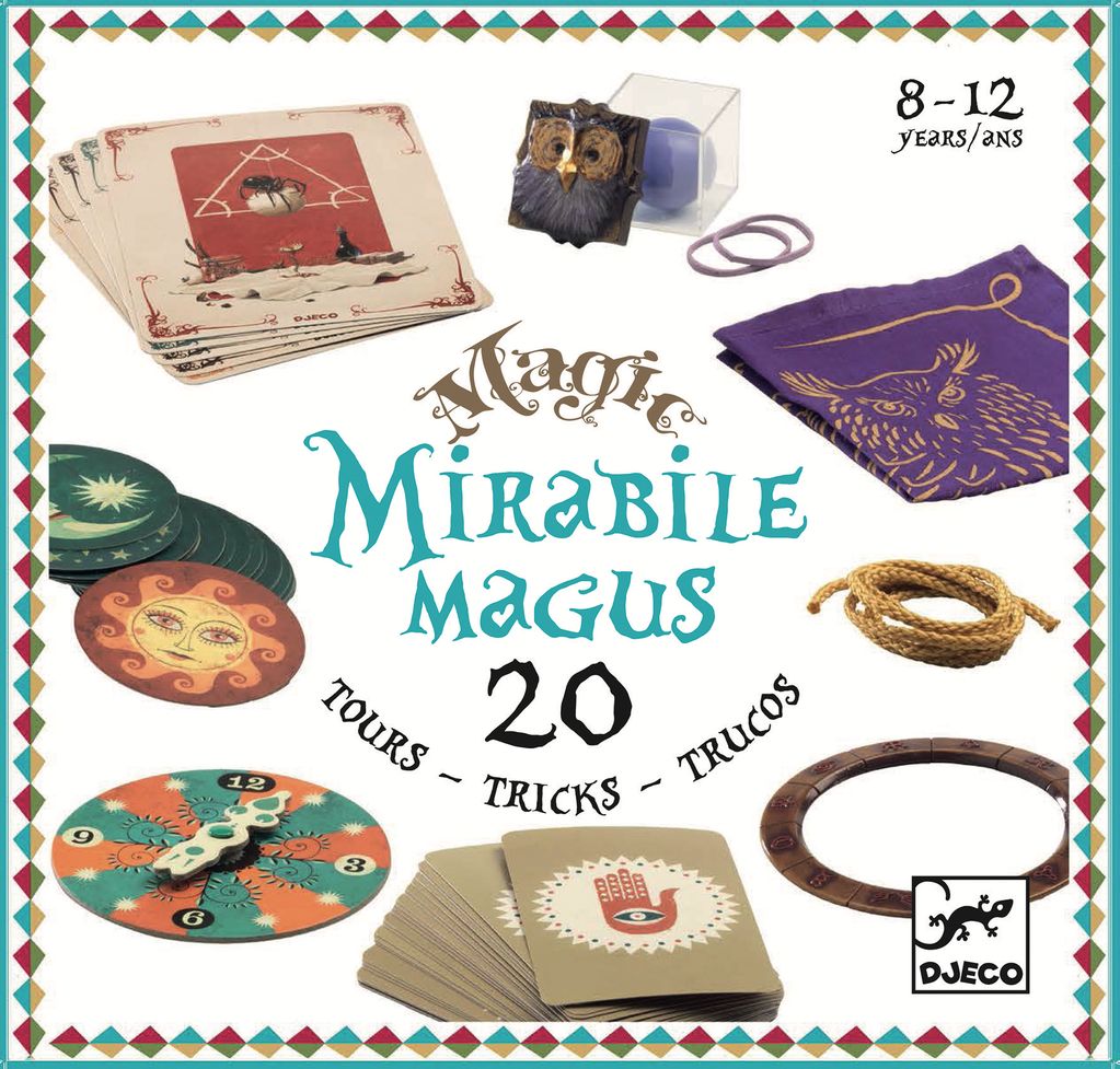 Mirabile Magus Magic Set 20 Tricks by Djeco