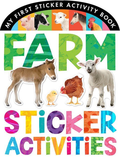Farm Animals Sticker Activities