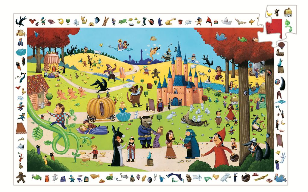 Fairy Tales 54pc Observation Puzzle