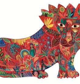 Lion 150pc Shaped Puzzle by Djeco