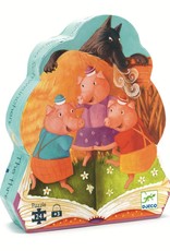 The 3 Little Pigs 24pc Silhouette Puzzle