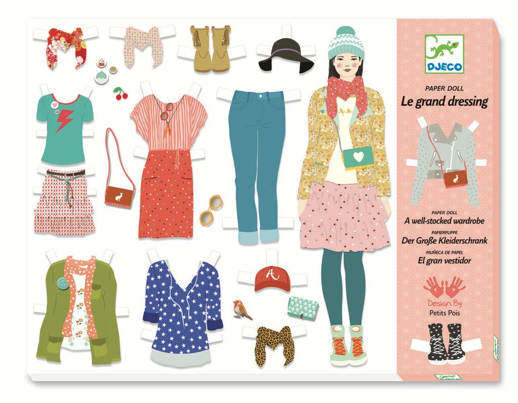 Paper Doll Set by Djeco