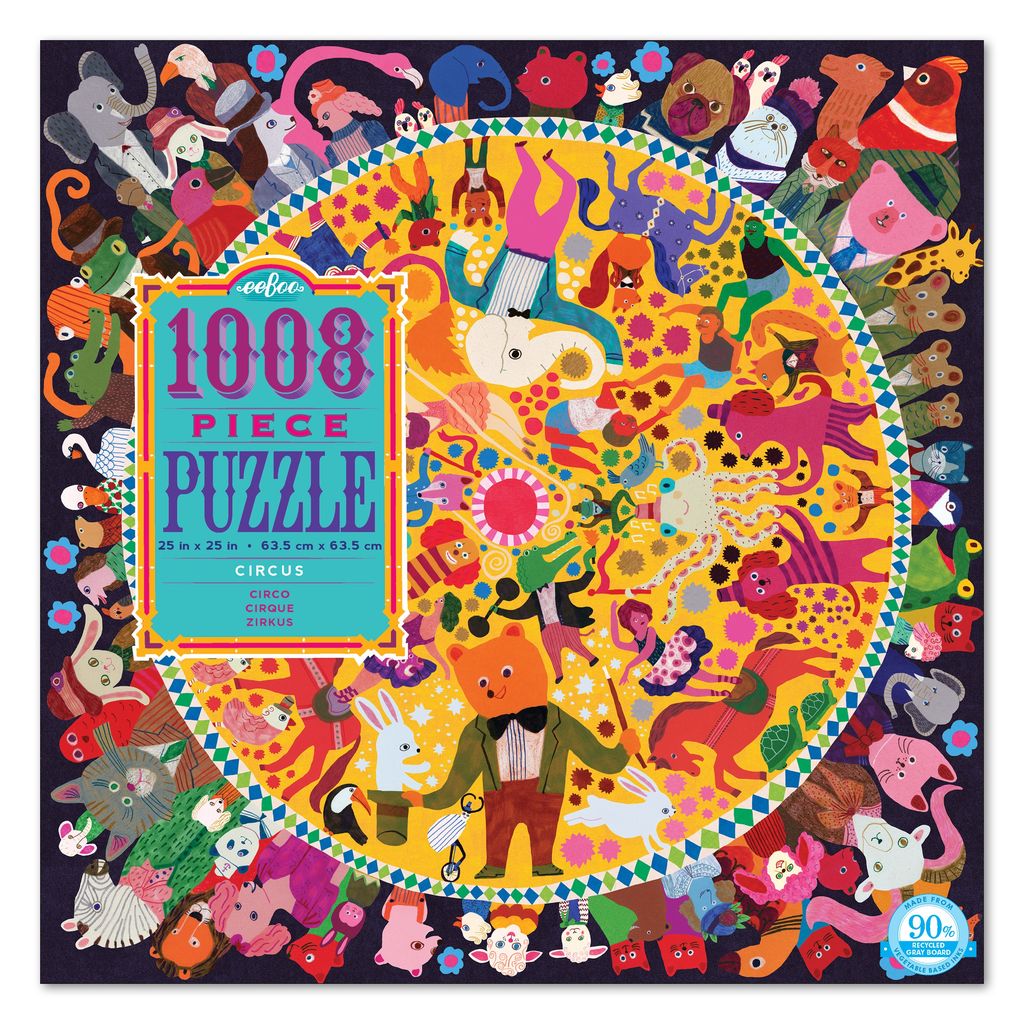 Circus 1008pc Puzzle by eeBoo