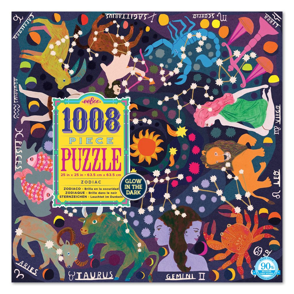 Zodiac 1008pc Puzzle by eeBoo