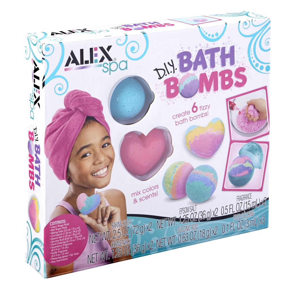 ALEX Spa Fizzy DIY Bath Bombs