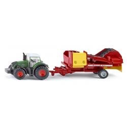 Siku Tractor with Potato Harvester