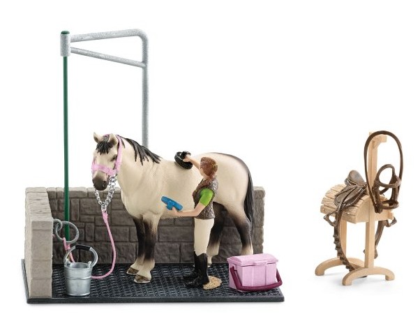 Schleich Horse Wash Area