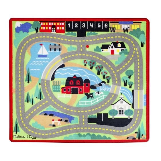 Round the Town Road Rug by Melissa & Doug