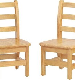 Jonti Craft 12” Ladderback Chair Pair