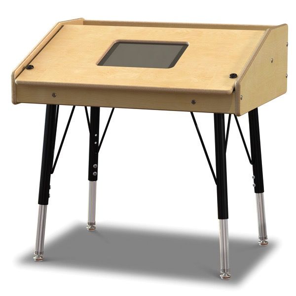 Jonti-Craft Single Tablet Table, stationary