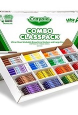 Crayola Classpack Markers & Large Crayons