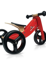 Tiny Tot Convertible 2 in 1 Trike & Pushbike RED