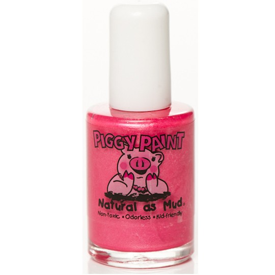 Sparkly Bright Pink Nail Polish
