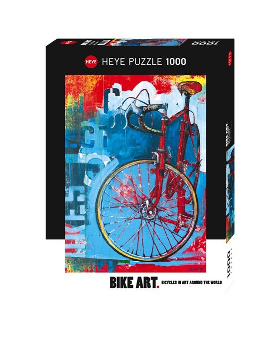 Red Limited Bicycle 1000pc Puzzle