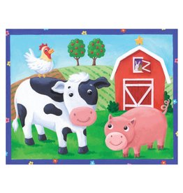 On The Farm 12pc Pouch Puzzle