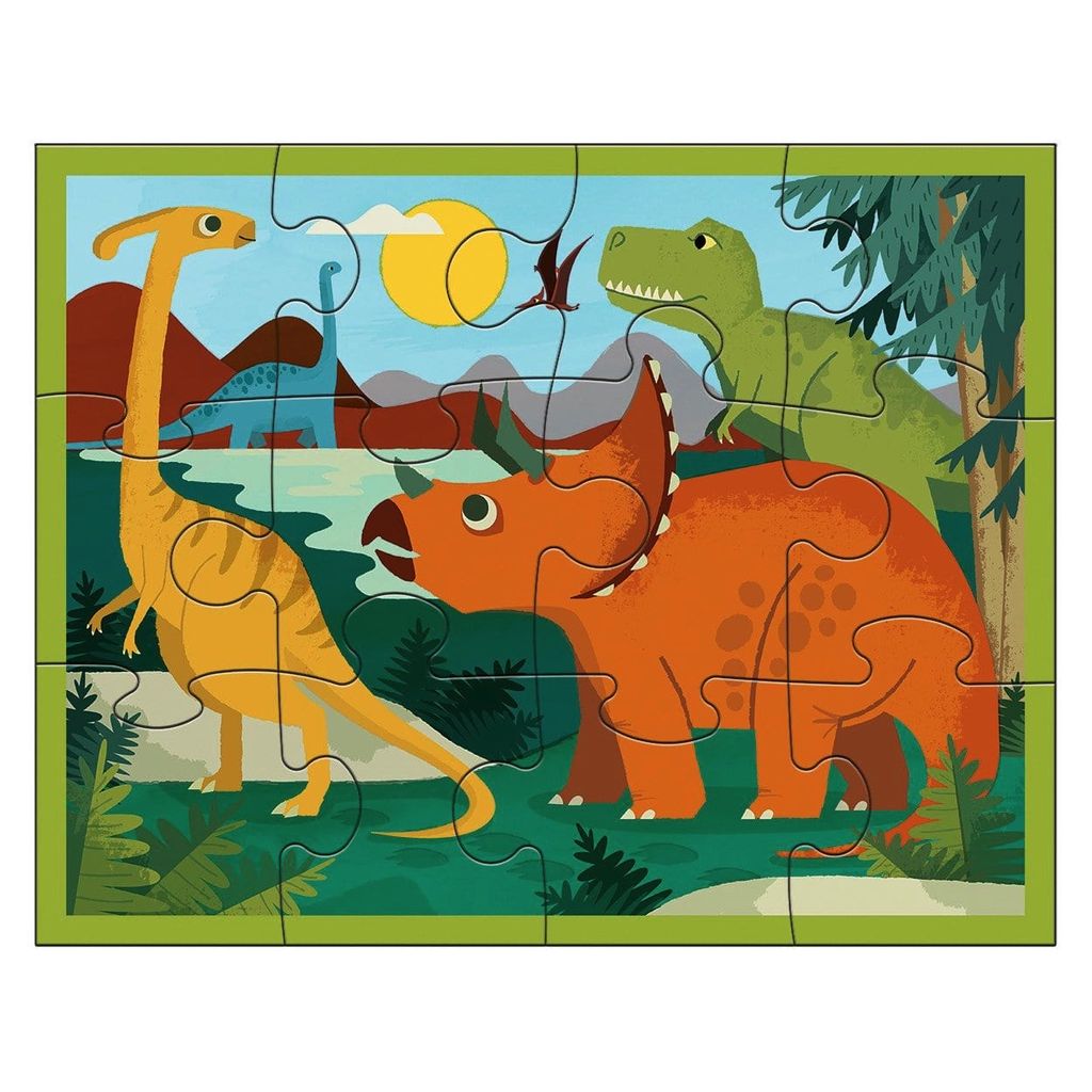 Dinosaur Park 12pc Pouch Puzzle