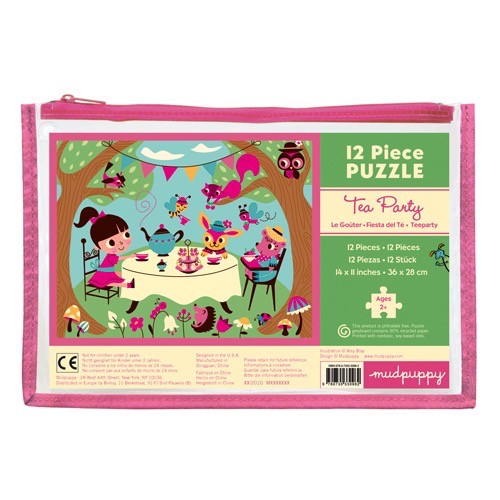 Tea Party 12pc Pouch Puzzle