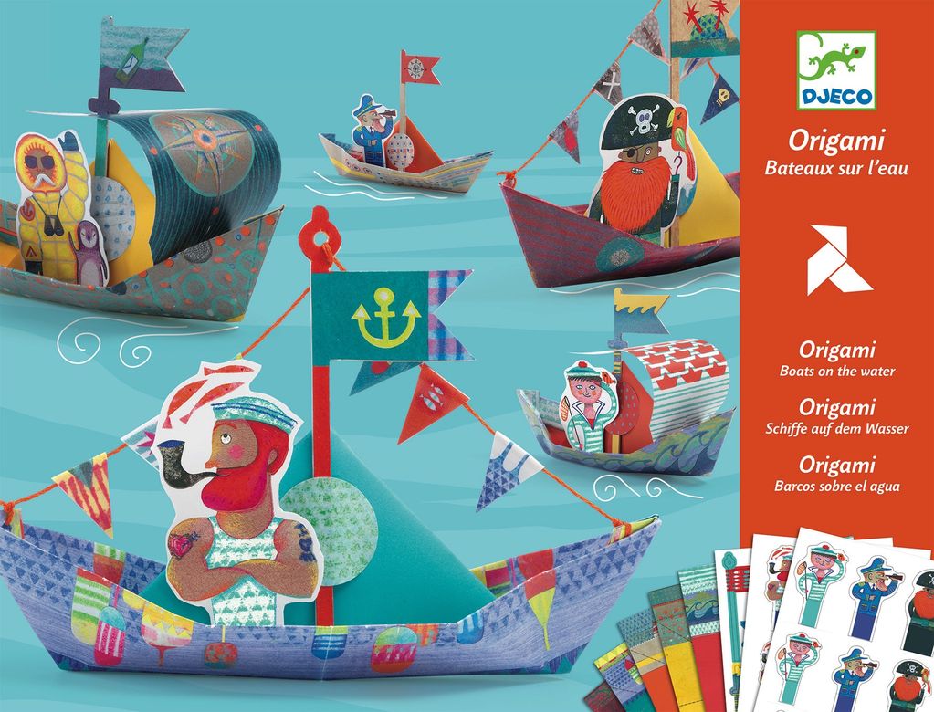 Origami Kit: Boats on Water by Djeco