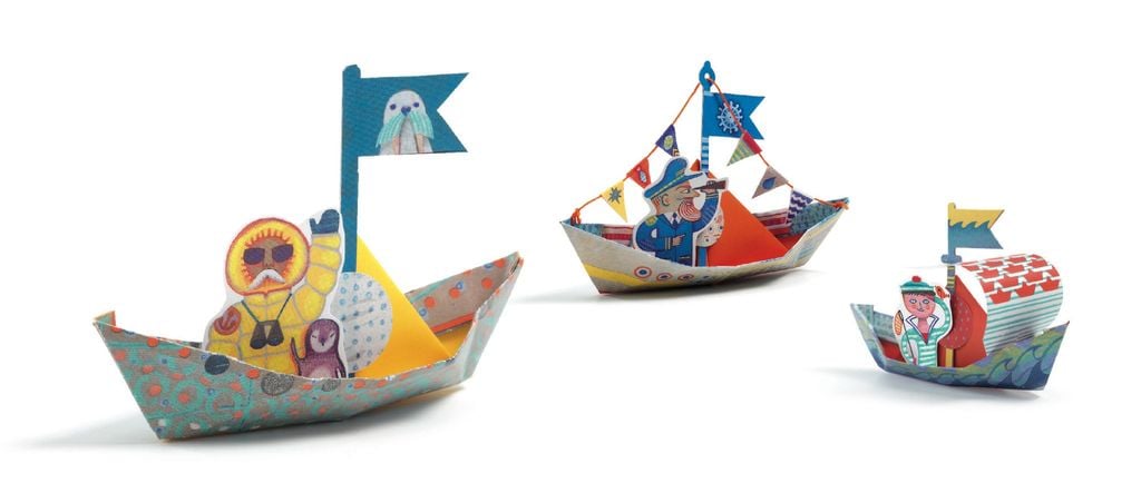 Origami Kit: Boats on Water by Djeco