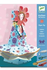 Miss Blossom Paper Toy & Glitter