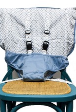 Mint Marshmallow Travel Seat : Steel Blue