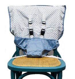 Mint Marshmallow Travel Seat : Steel Blue