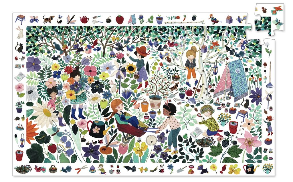 Discovery Puzzle: 1000 Flowers 100pc Puzzle