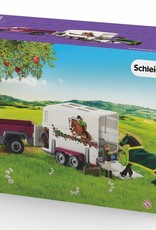 Schleich Pick Up Truck with Horse Trailer
