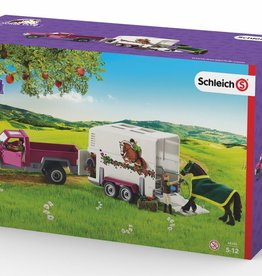 Schleich Pick Up Truck with Horse Trailer