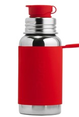 Pura Sport Stainless Steel Bottle Red Sleeve 550ml