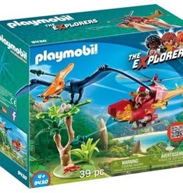 Playmobil - Adventure Copter with Pterodactyl