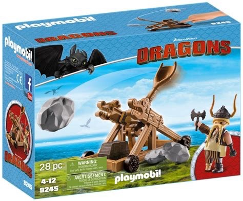 Playmobil Dreamworks Dragons - Gobber with Catapult