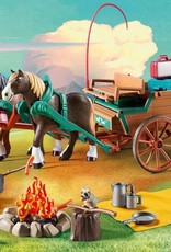 Playmobil Spirit - Lucky's Dad & Wagon