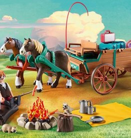 Playmobil Spirit - Lucky's Dad & Wagon
