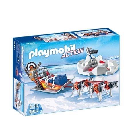 Playmobil Action - Husky-Drawn Sled