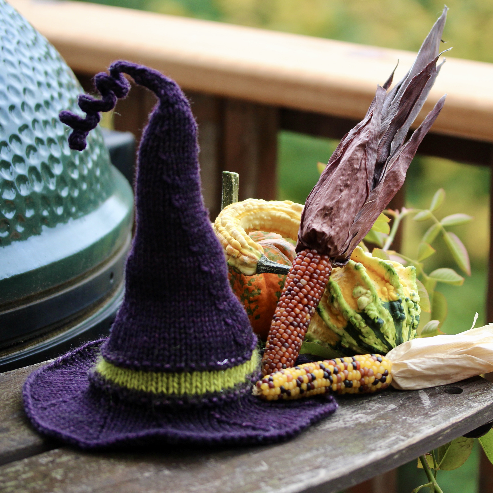 A Witch Hat with String