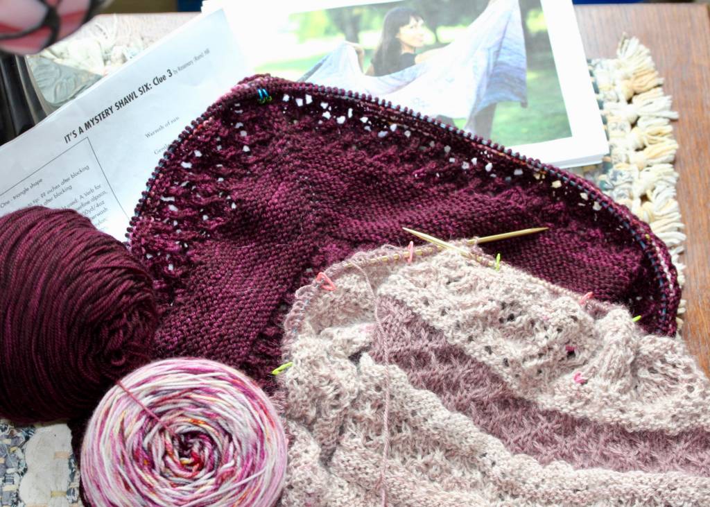 Knitting Uphill With One Paddle