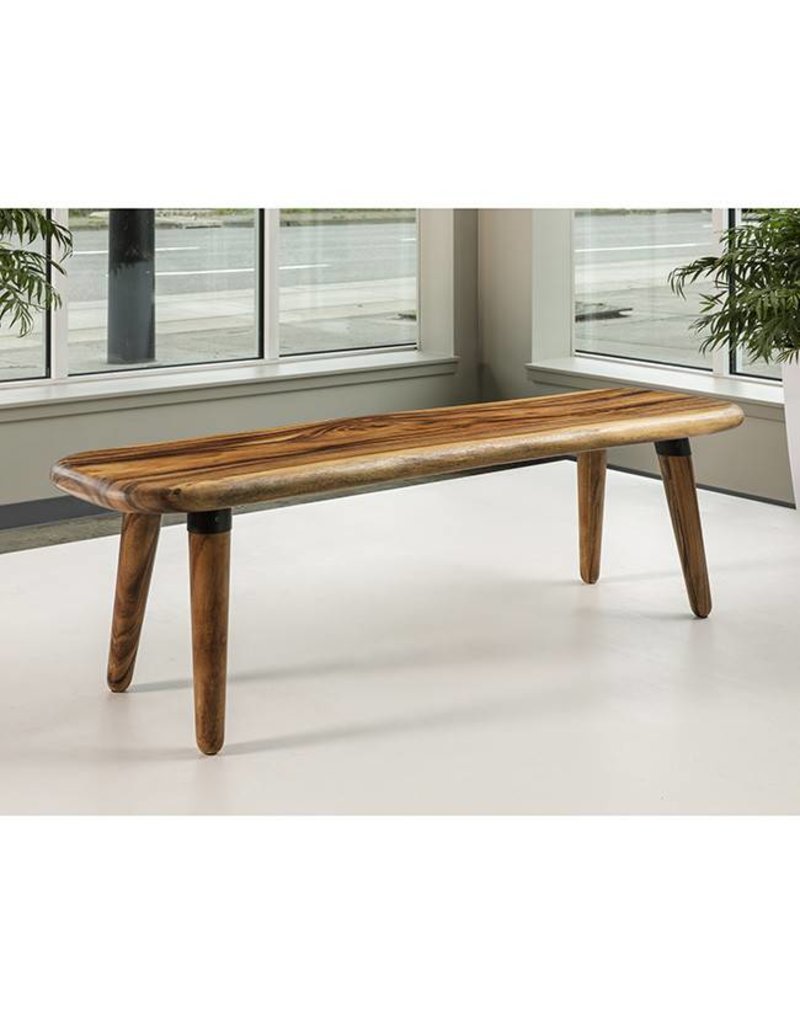 Acacia Rounded Freeform Bench Terramai Pdx