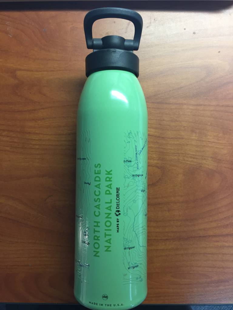 Hydro Flask Water bottle NCNP Black 21 oz - North Cascades Institute