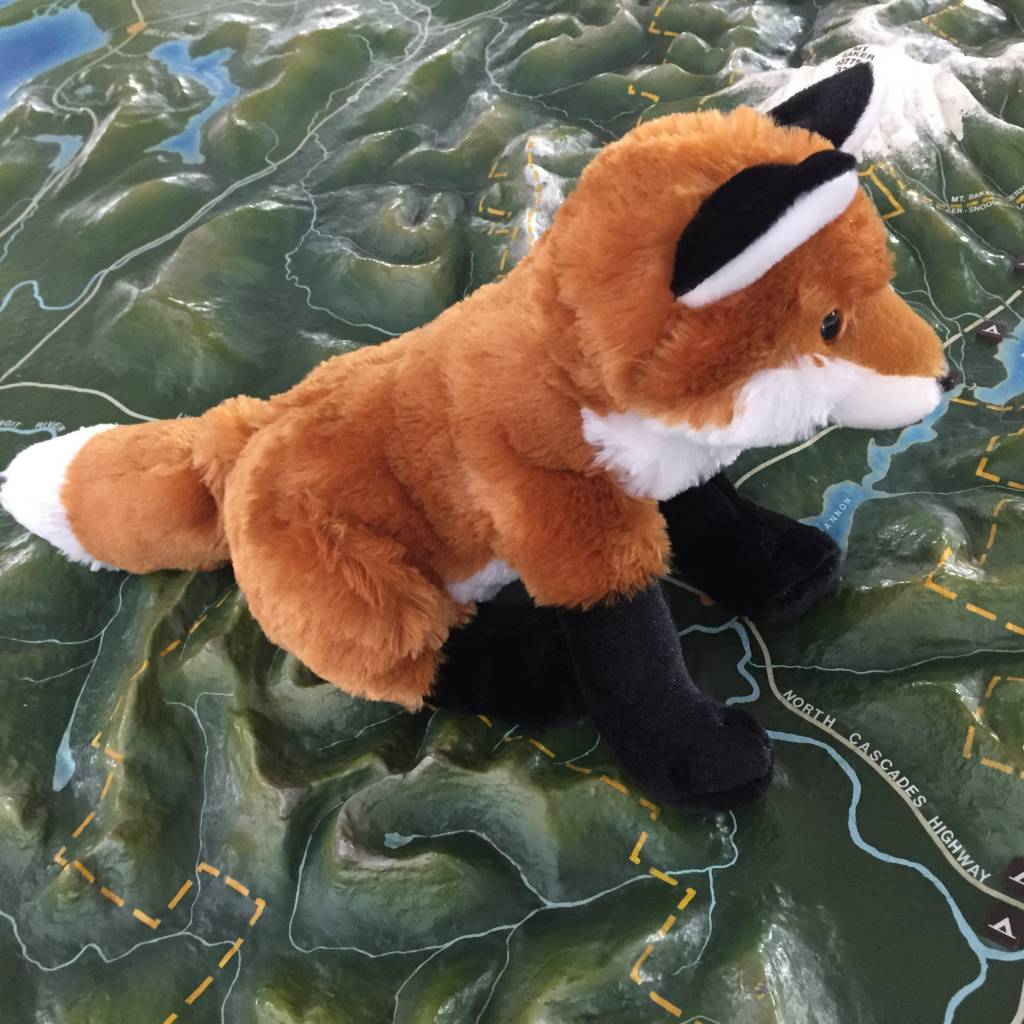 Stuffed animal fox