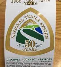 Sticker Trails 50 year