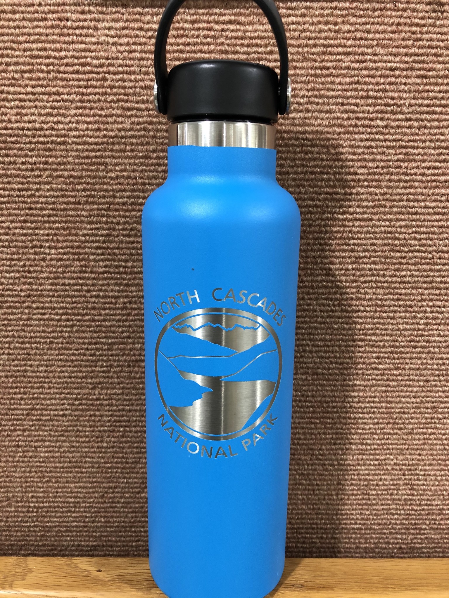 Hydro Flask Hot Drink Bottle NCNP Black 20 oz - North Cascades Institute