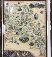 Notecard Hand-drawn Map