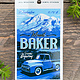 Sticker Baker Highway