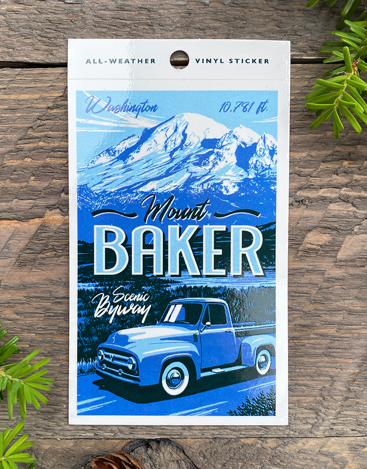 Sticker Baker Highway