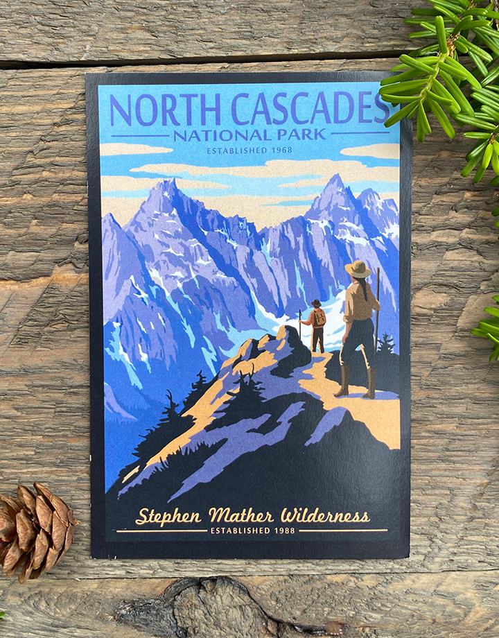 Postcard NCNP Hikers